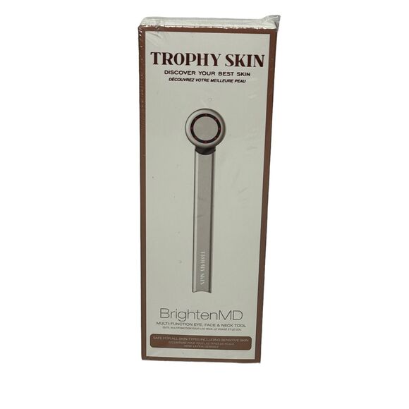 Trophy Skin BrightenMD Multi-Function Eye, Face & Neck Tool NIB - Picture 1 of 8